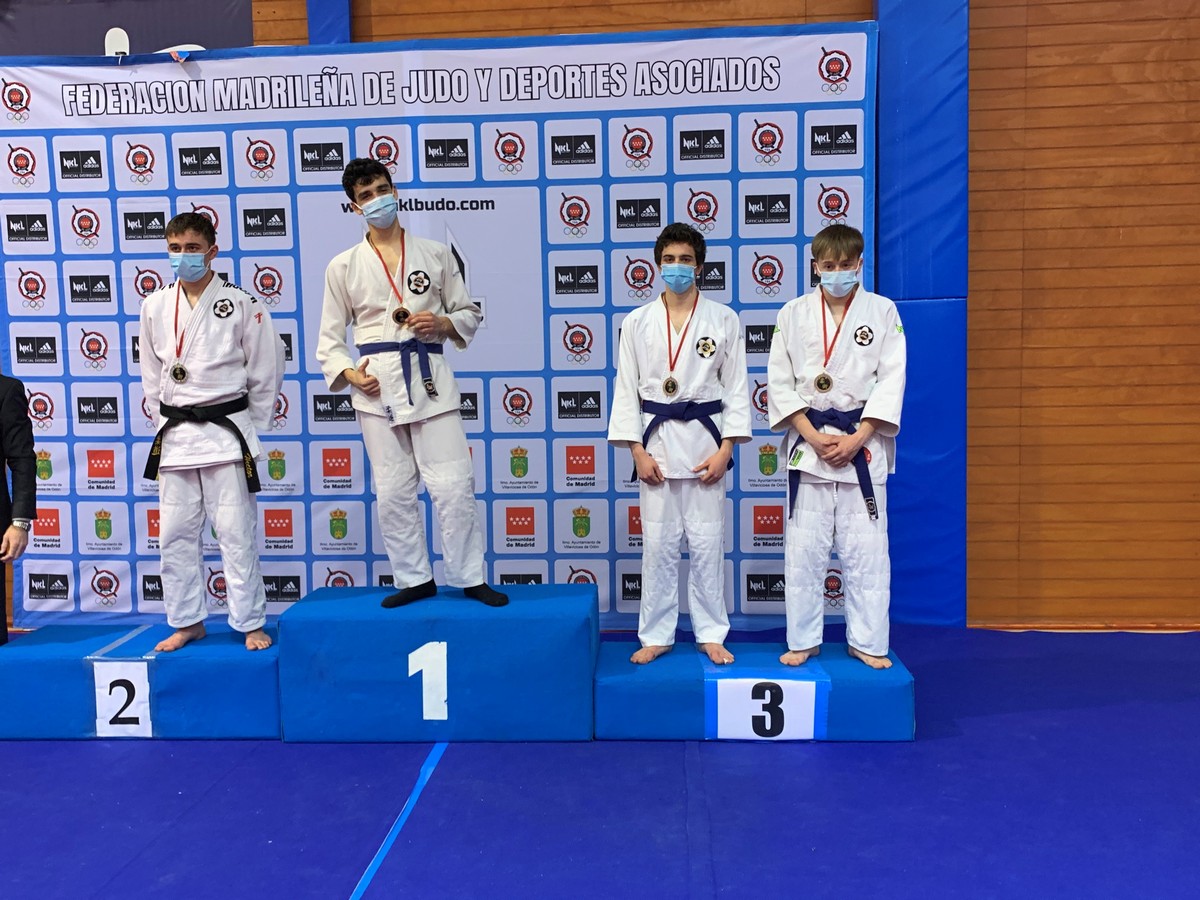 4 medallas en la Copa de España de JIU-JITSU de Madrid. 12-02-22. RESULTADOS.